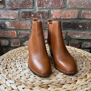 Madewell Regan Boot in Brown Leather
